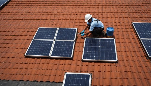 Toiture et panneaux solaires : quelle fréquence de nettoyage ?